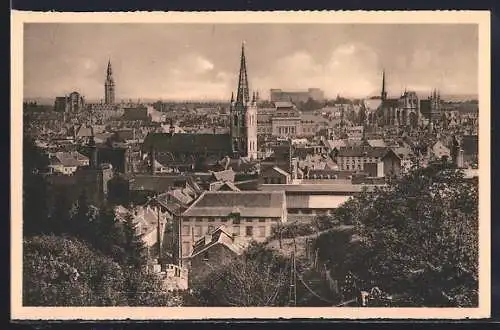 AK Louvain, Panorama pris des Remparts