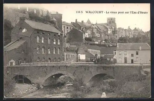 AK Walcourt, Le vieux pont sur l`Eau d`Heure