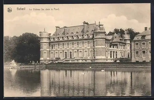 AK Beloeil, Le Château, vud dans la Parc