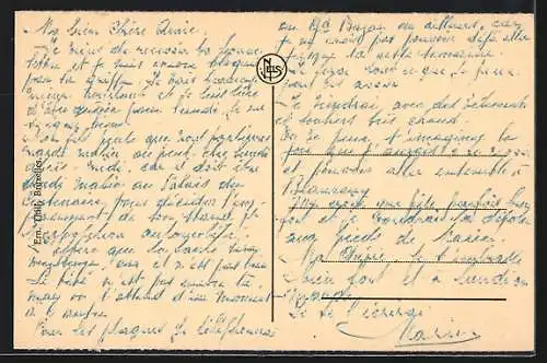 AK Beauraing, au pied de la Grotte j`ai prie pour vous