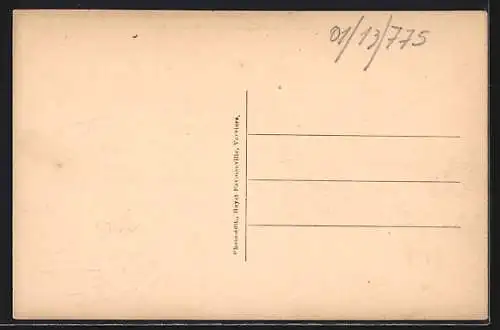 AK Wegnez, Domaine de Tribomont, Maison des Mutualistes vue sur la Terrasse