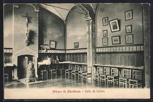 AK Maredsous, L`Abbaye, Salle de lecture