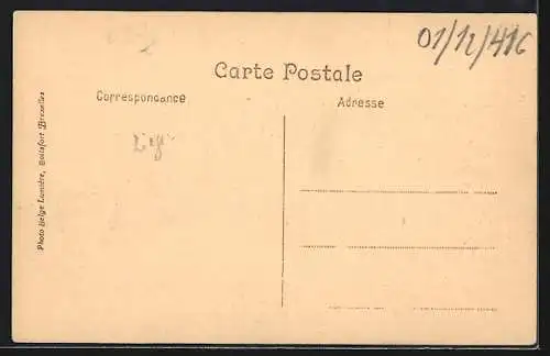 AK Melen, La Bouxhe-Melen, A la Memoire des Victimes d`Aout 1914