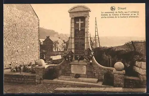 AK Dinant, Le monument de Neffe