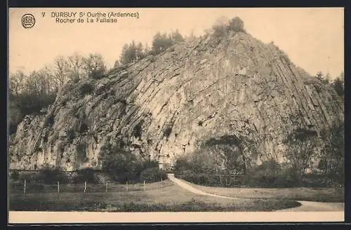 AK Durbuy s`Ourthe /Ardennes, Rocher de la Fallaise