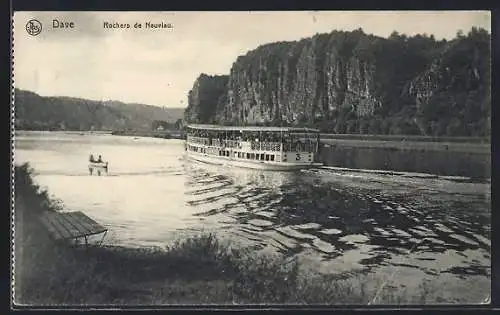 AK Dave, Rochers de Neuviau, Dampfer, Ruderboot