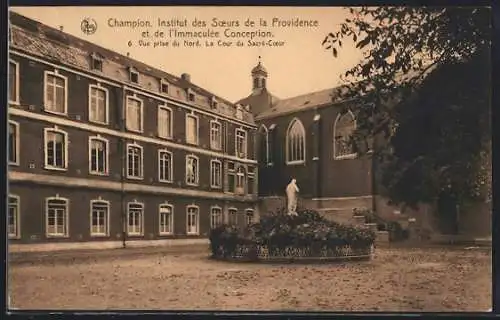 AK Champion, Institut des Soeurs de la Providence et de l`Immaculée Conception, La Cour du Sacré-Coeur