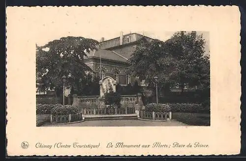 AK Chimay /Centre Touristique, Le Monument aux Morts, Place du Prince