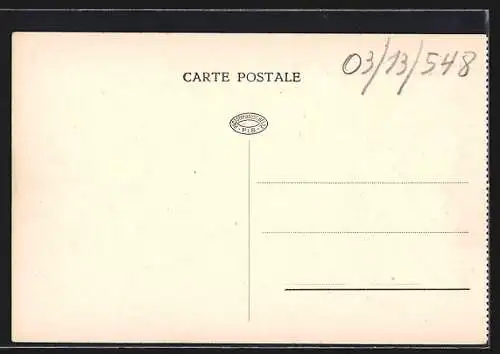 AK Blegny-Trembleur /Liège, Institut St-Joseph, Chapelle de St-Joseph, Au jardin