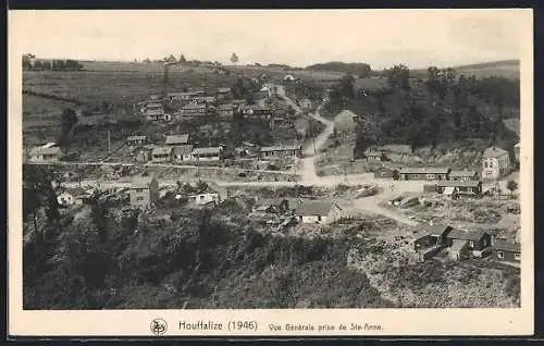 AK Houffalize, vue générale prise de Ste-Anne