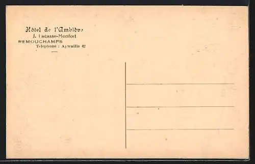 AK Remouchamps, Château de Motnjardin