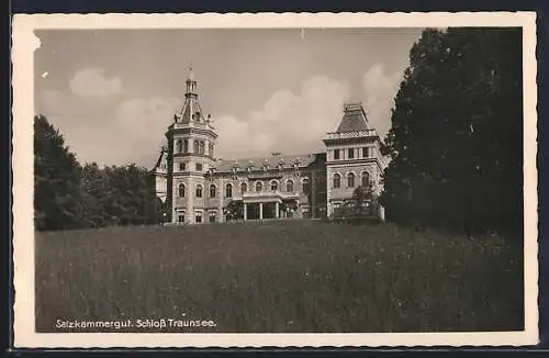 AK Traunsee /Salzkammergut, Schloss Traunsee