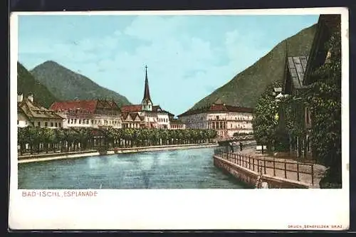 AK Bad-Ischl, Esplanade