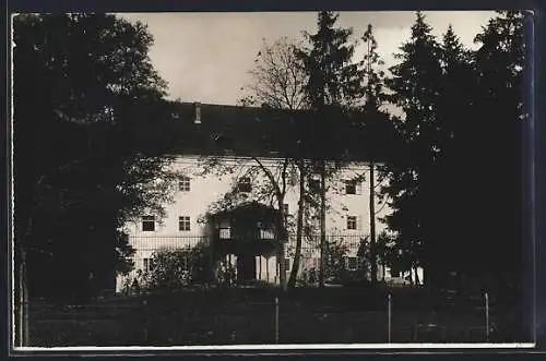 Foto-AK Krenglbach, Schloss Schmiding, Frontansicht