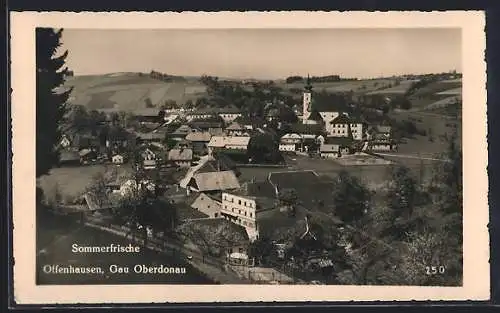 AK Offenhausen /Gau Oberdonau, Gesamtansicht aus der Vogelschau