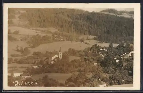 AK Julbach, Teilansicht mit Kirche