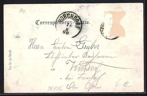 AK Niederwaldkirchen /O.-Oe., Blick zum Ort