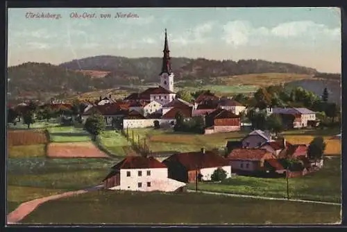 AK Ulrichsberg, Ortsansicht von Norden