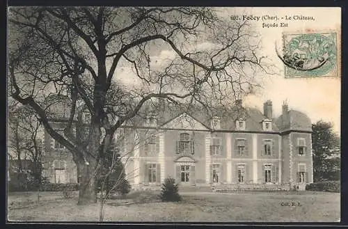 AK Foëcy, Le Château, facade Est