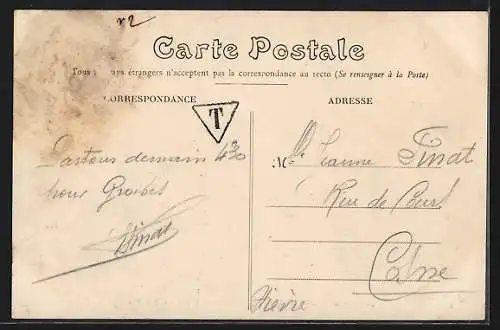 AK Les Aix-d`Angillon, Abside de l`église (XIIe siècle)