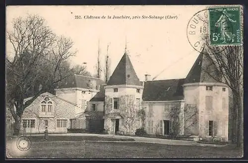 AK Sainte-Solange, Château de la Jonchère dans le Cher