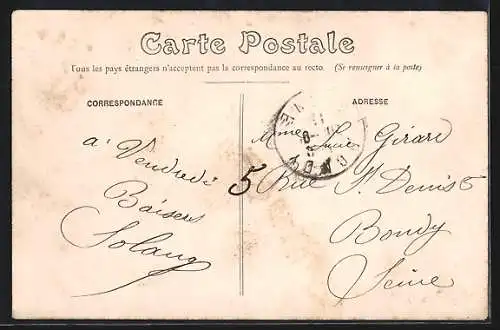 AK Sainte-Solange, Château de la Jonchère dans le Cher