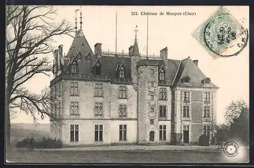AK Maupas, Château de Maupas dans le Cher