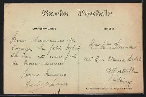 AK Argent, Les Bords de la Sauldre, Le Pont du Chemin de fer