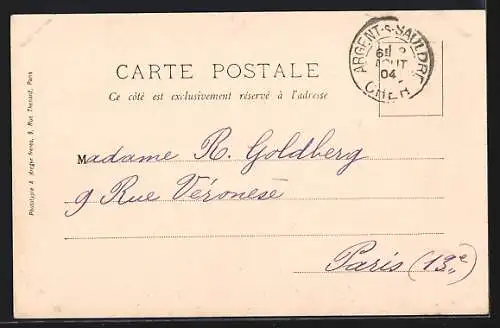 AK Argent-sur-Sauldre, Le Château