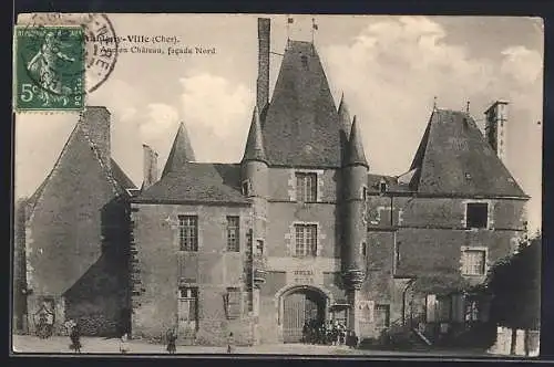 AK Aubigny-Ville, Ancien Château, facade Nord