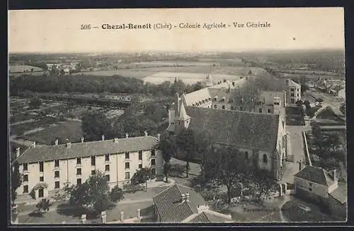 AK Chezal-Benoît, Colonie Agricole, Vue Générale