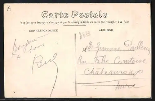 AK Vouzeron, Le Château, facade Nord