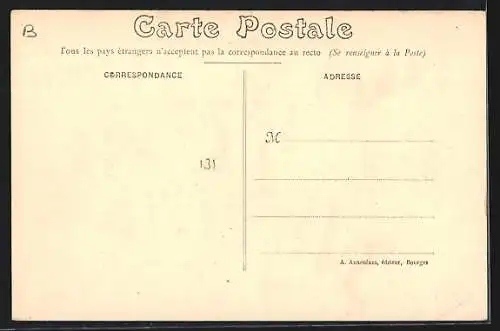 AK Saint-Eloy-de-Gy, Château du Vernay, facade Est