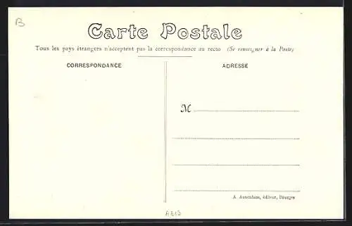 AK Saint-Germain-du-Puy, Colonie du Val d`Yèvre, Maison de Directeur