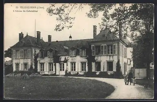 AK Villequiers, Château du Colombier