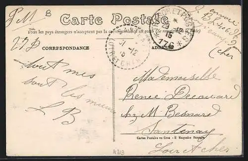 AK Villequiers, Château du Colombier