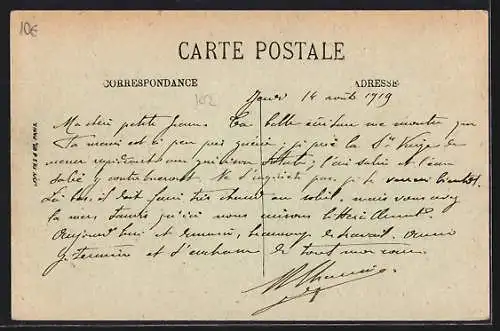 AK Verdigny, Vue du village près de Sancerre