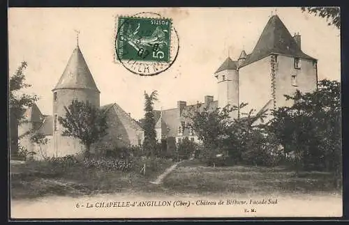 AK La Chapelle-d`Angillon, Château de Béthune, Facade Sud