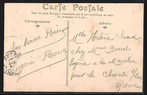 AK La Chapelle-d`Angillon, Château de Béthune, Facade Sud