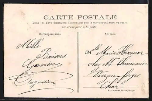 AK Charenton-sur-Cher, Maison Soret (XIIe siècle) et Couvent Notre-Dame