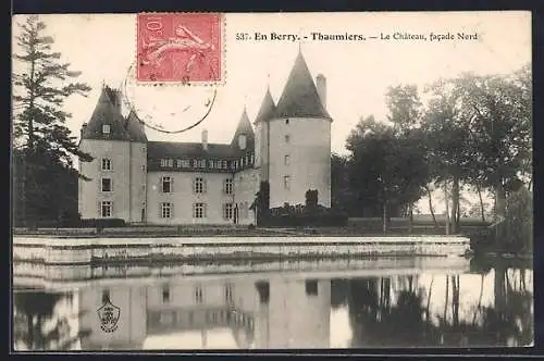AK Thaumiers, Le Château, facade Nord