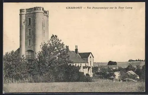 AK Charost, Vue panoramique sur la Tour Lamy