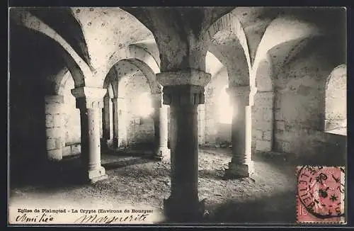 AK Plaimpied, La Crypte de l`église