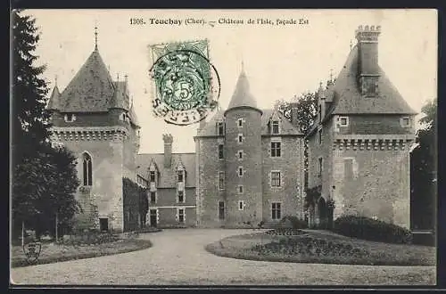 AK Touchay, Château de l`Isle, facade Est