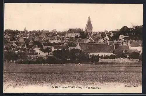 AK Dun-sur-Auron, Vue générale