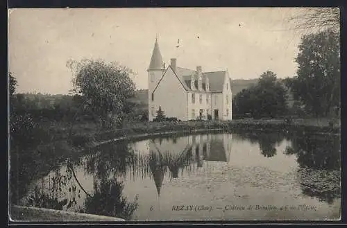 AK Rezay, Château de Bouaillon au bord de l`étang