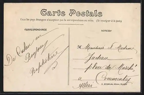 AK Culan, Château de Frahas en Berry