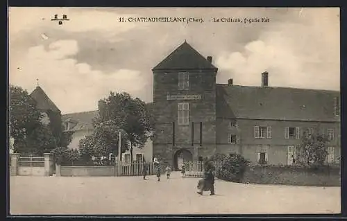 AK Châteaumeillant, Le Château, facade Est