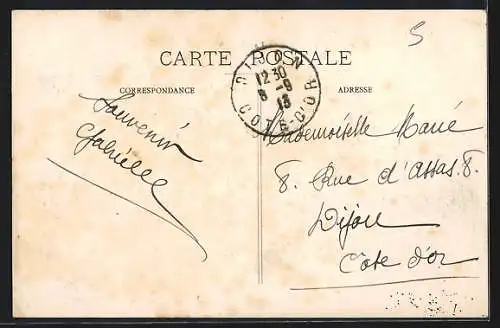 AK Châteauneuf-sur-Cher, La Basilique de Notre-Dame des Enfants