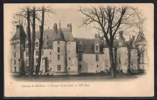 AK Meillant, Château de Meillant, Facades Extérieures